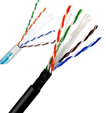 8 ядров носят куртку захоронения Cat6 1000ft LSZH сопротивления сразу